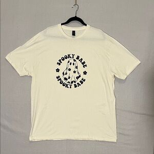 NWOT Spooky Babe Graphic Tee - Natural